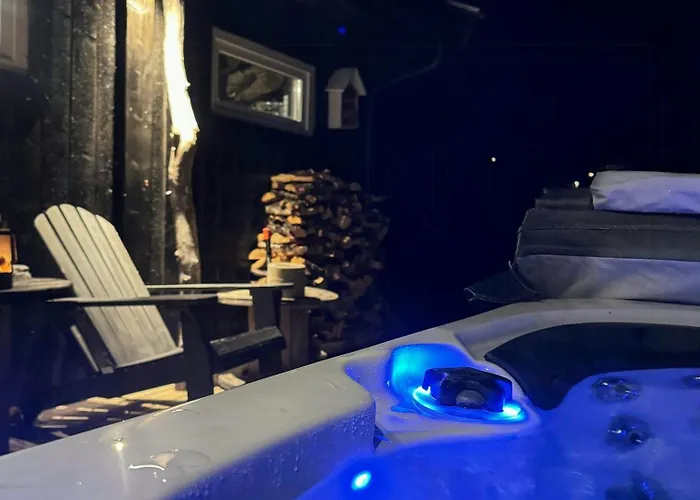 Log At The Foot Of Hallingskarvet Ferienhaus