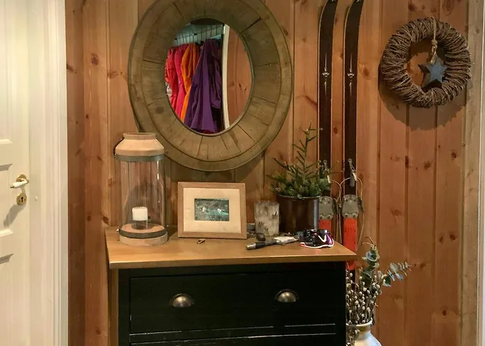 Log At The Foot Of Hallingskarvet Ferienhaus Hovet