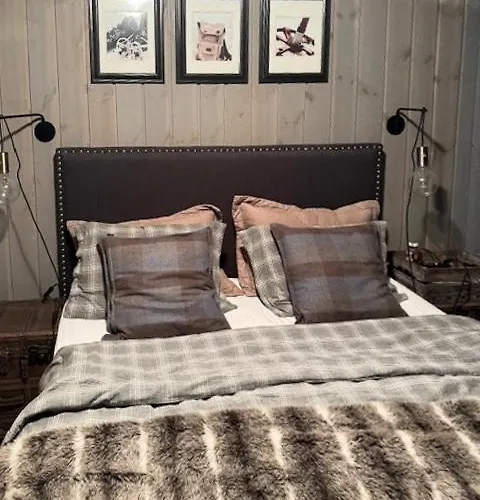 Log At The Foot Of Hallingskarvet * Hovet