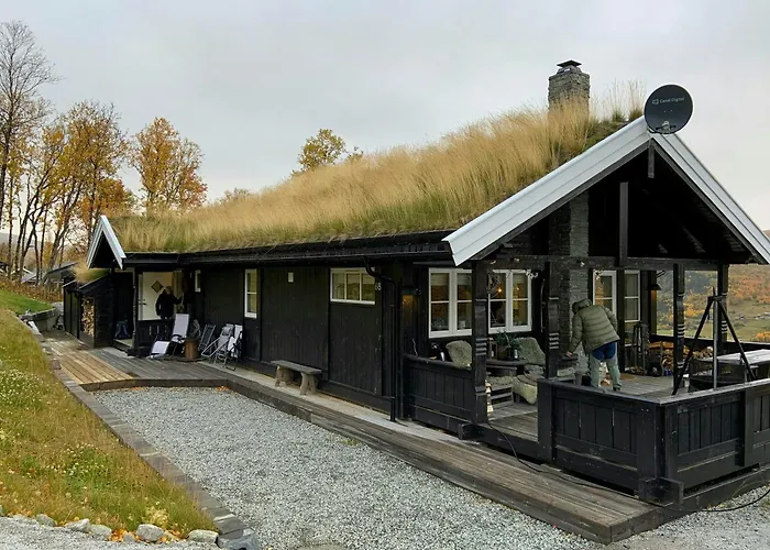 Log At The Foot Of Hallingskarvet *